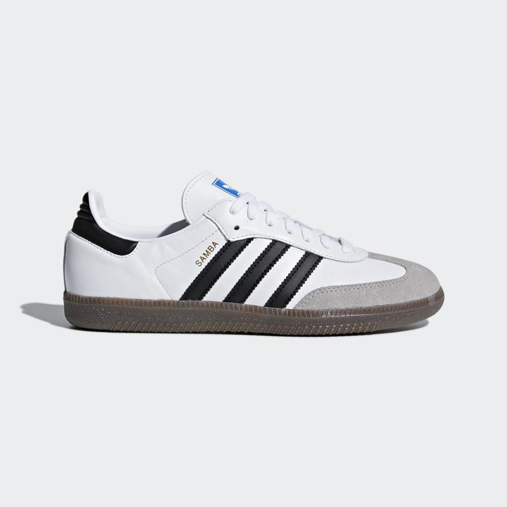 Originals Adidas Samba OG Dama Romania - Albi/Negrii/Gri CG7147
